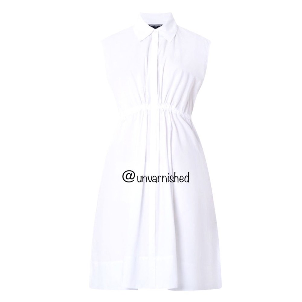 French Connect Floaty Poplin Shirt dress
